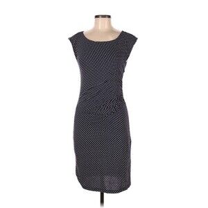 Ann Taylor LOFT Sleeveless Polk Dot Print Dress SZ SMALL